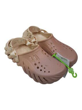 Crocs Echo Ombre Clog Dual-Tone Sandals With Strap Mens Size 9 - Womens 11